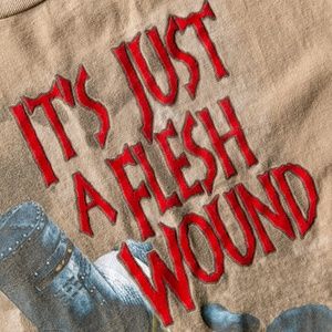 Vintage Shirts - Vintage 2005 Monty Python Flesh Wound T-Shirt Vintage Shirts - Vintage 2005 Monty Python Flesh Wound T-Shirt